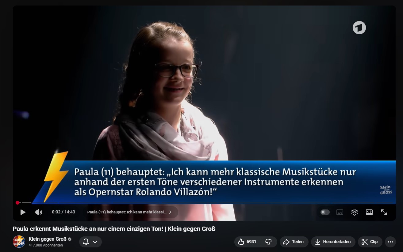 德國公共廣播聯盟 ARD製作-《小挑戰大：精彩決鬥》